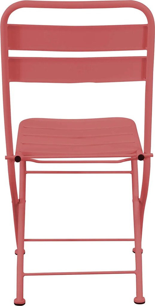 ROMANUS - sedia da giardino pieghevole salvaspazio in ferro