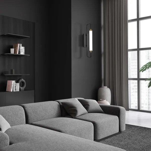 Applique LED FELICJA LED/10W/230V 4000K nera