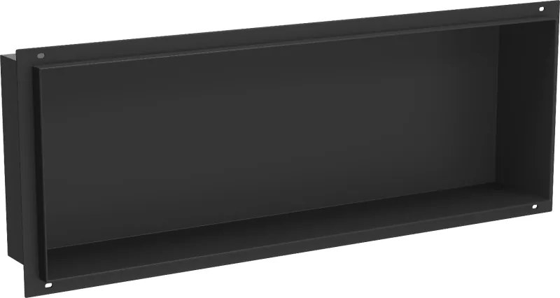 Mexen X-Wall-NR mensola da incasso senza flangia 60 x 20 cm, nera - 1971602010
