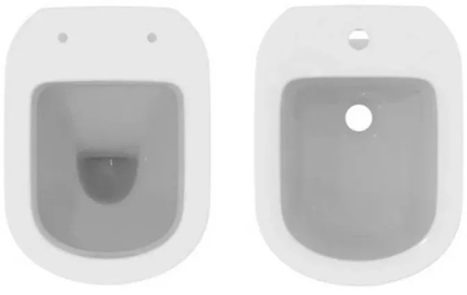 Sanitari Ideal Standard tradizionali scarico a parete e copriwater originale I.Life A