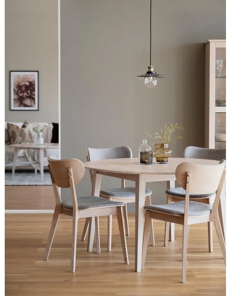 Sedie da pranzo grigie in set di 2 Kato - Rowico