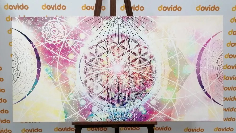 Quadro su tela – Mandala in design interessante
