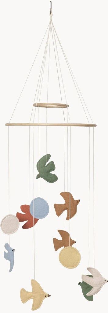Giostrina acchiappa sogni in cotone organico Swif Bird