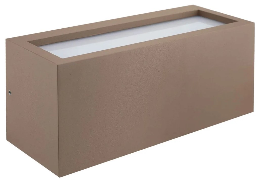 Applique Band Design - E27 Mattone (Ruggine - Corten) - Bidirezione