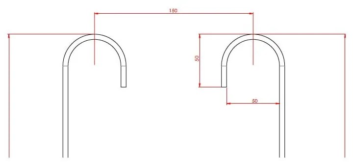 Mensola nera sospesa per il bagno Origin - Metaltex