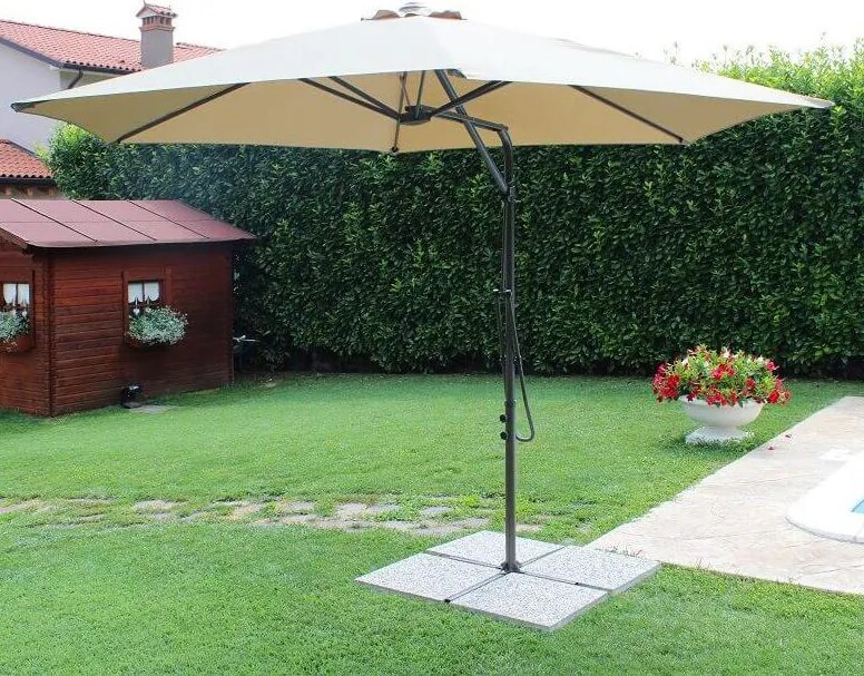 VERSUS - ombrellone da giardino decentrato