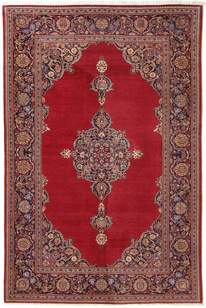 Kashan Tappeto persiano 210 x 130 (Iran) Annodato A Mano