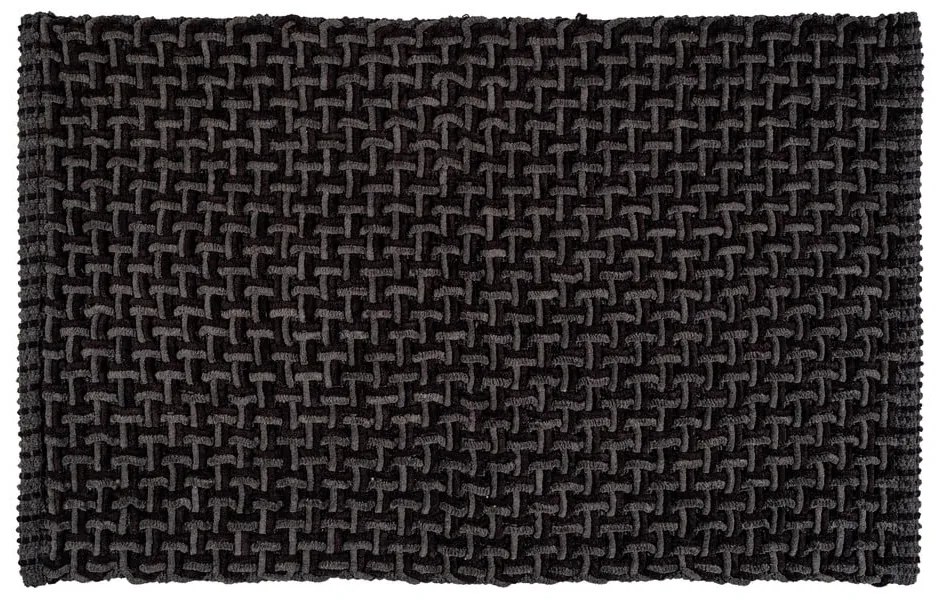 Tappetino per il bagno color antracite in tessuto 50x80 cm Ecoli – Wenko