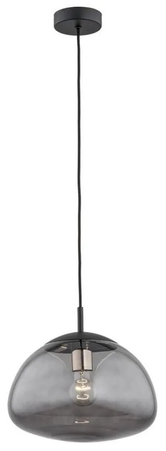 Argon 4334 - Lampadario a sospensione con filo TRINI 1xE27/15W/230V nero
