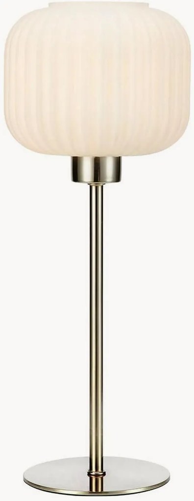 Lampada da tavolo in vetro Sober