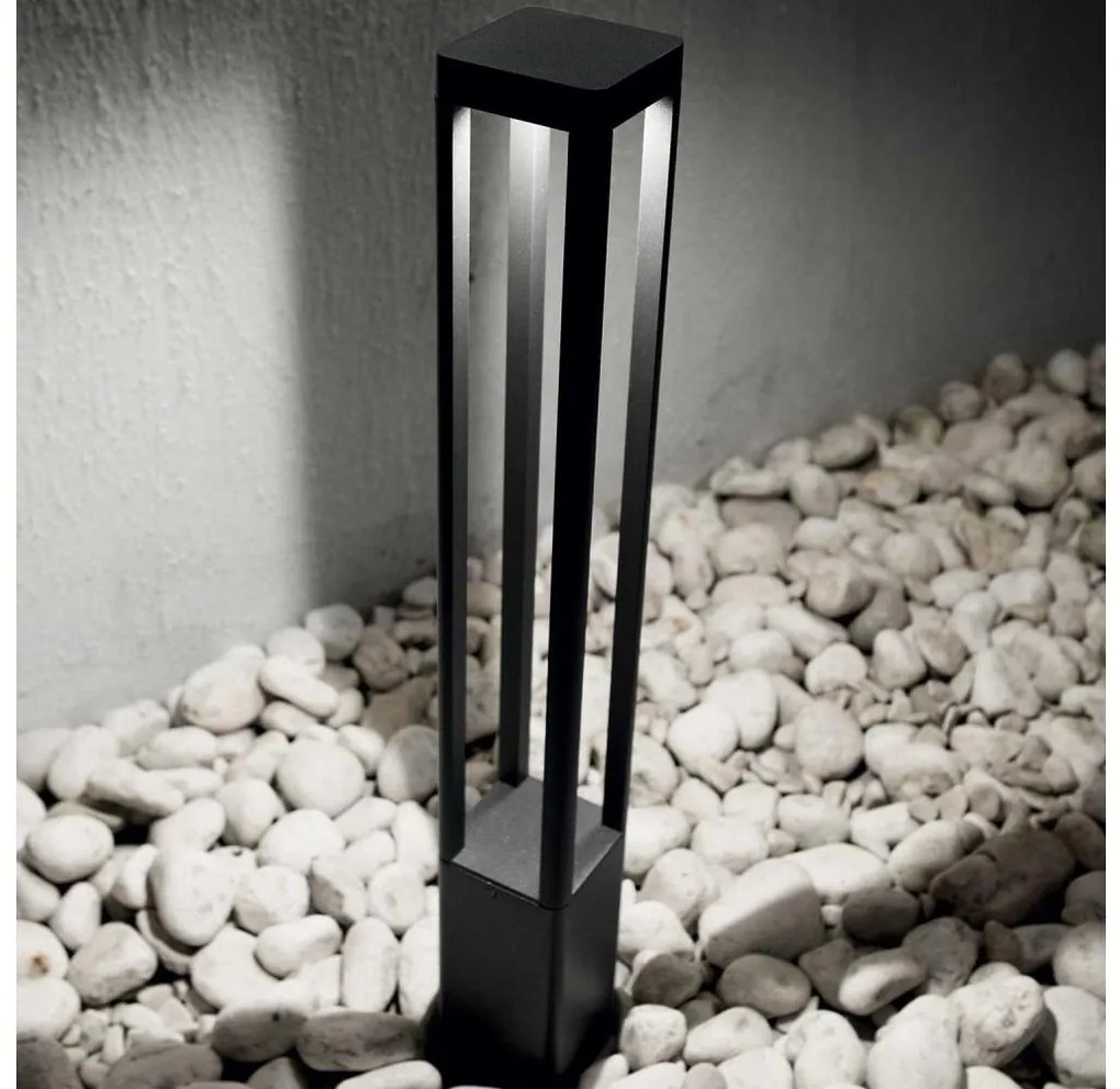 Ideal Lux - Lampada LED da esterno TIFONE LED/8,5W/230V 65,5 cm IP65 antracite
