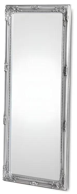 Specchio grande con modanature - 80 x 190 cm - Legno di eucalipto Argentato - ELVIRE