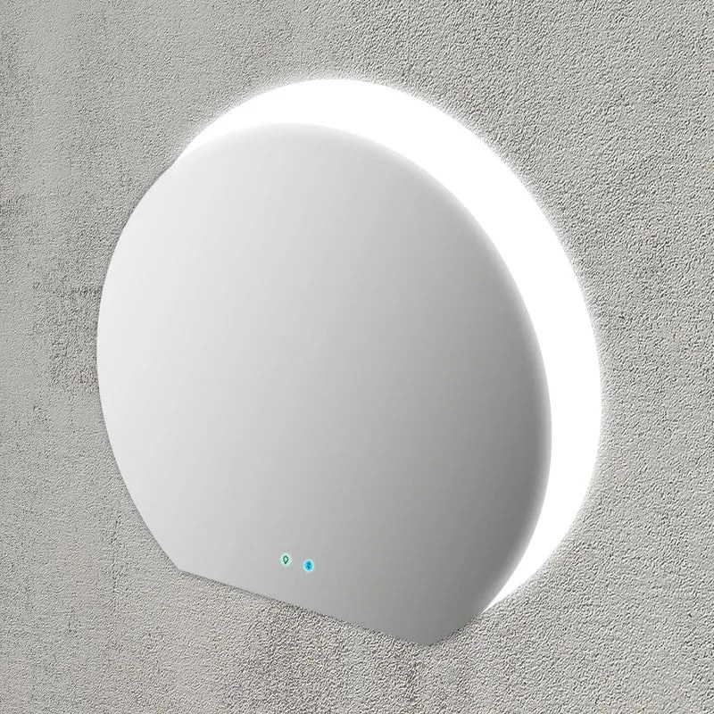 Specchio con illuminazione integrata bagno ovale BADEN HAUS L 109 x H 100 x P 3 cm trasparente