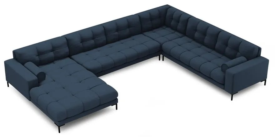 Divano angolare blu (angolo destro) Bali - Cosmopolitan Design