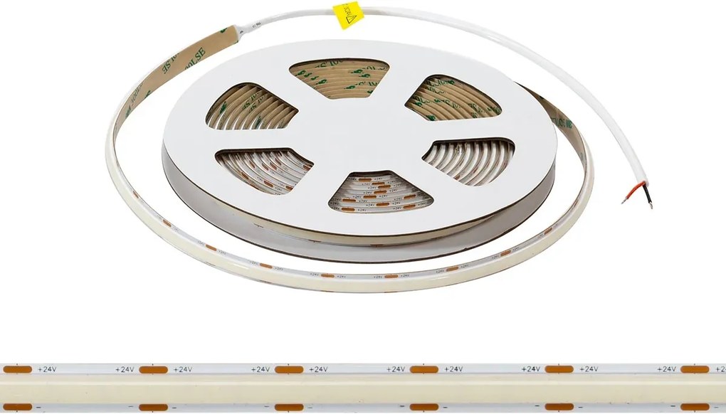 Striscia LED COB 24V 192W/m CRI>92 High Lumen Professionale IP20 - 5 metri