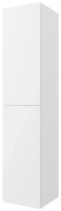 Colonna bagno sospesa bianco opaco 2 ante reversibili serie Melody