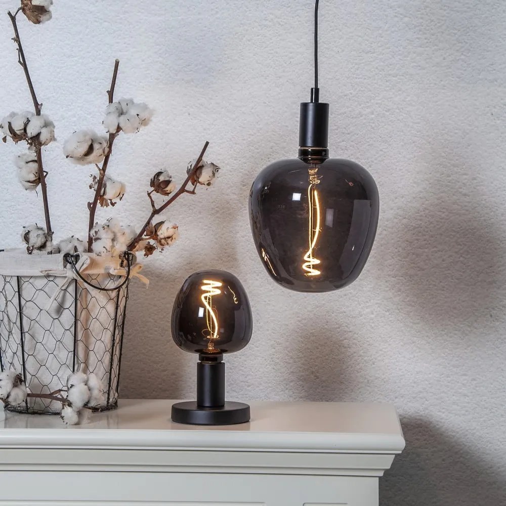 Lampadina decorativa a LED caldo E27, 2 W Black Apple - Star Trading