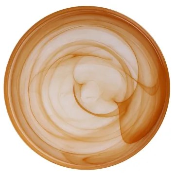 Set da tavola 18 pezzi arancione/vetro