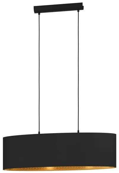 Eglo 900147 - Lampadario a sospensione con filo ZARAGOZA 2xE27/40W/230V