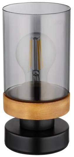 Globo 15557T - Lampada da tavolo FINCA 1xE27/40W/230V metallo/legno