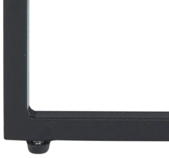 Set di tavolini da caffè ALMA 2 pz antracite