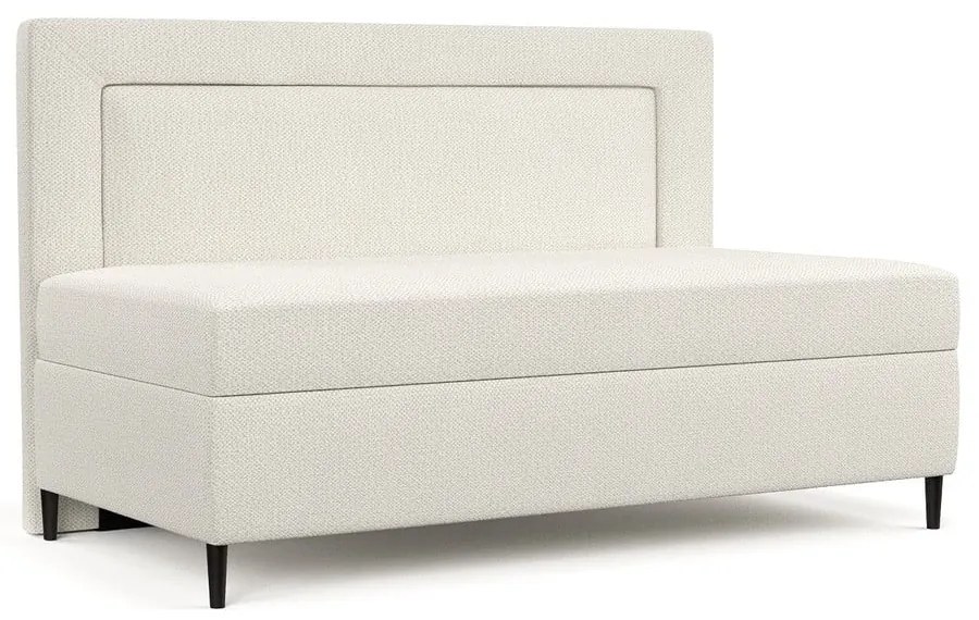 Letto singolo imbottito beige 90x200 cm Alba - Maison de Rêve