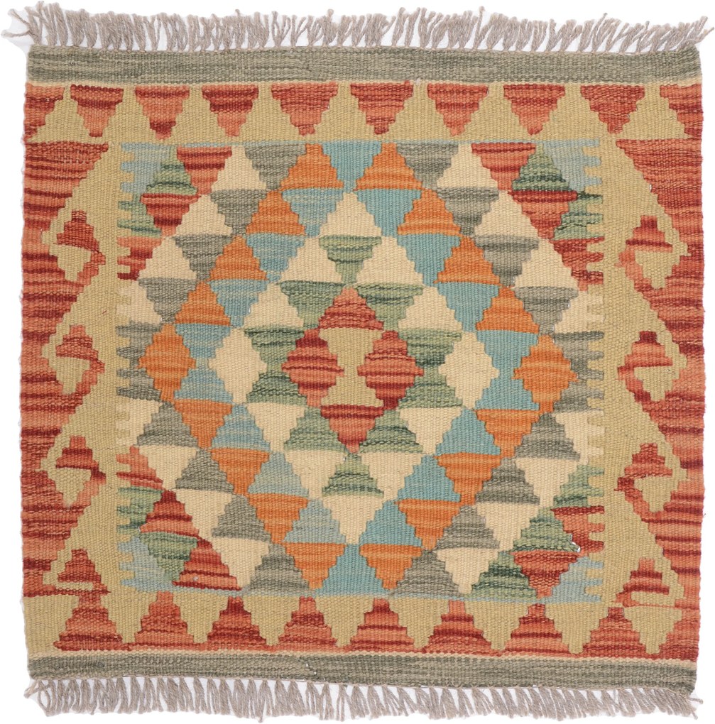 Kilim Tappeto orientale 50 x 50 (Pakistan) Tessuto A Mano