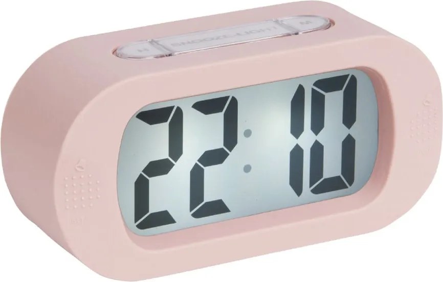 Sveglia gommata rosa chiaro Gummy - Karlsson