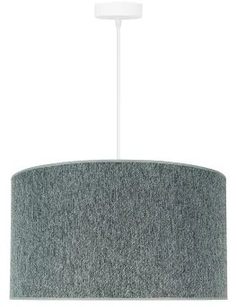 Duolla - Lampadario a sospensione con filo ROLLER ECO RECYCLING 1xE27/15W/230V diametro 45 cm verde