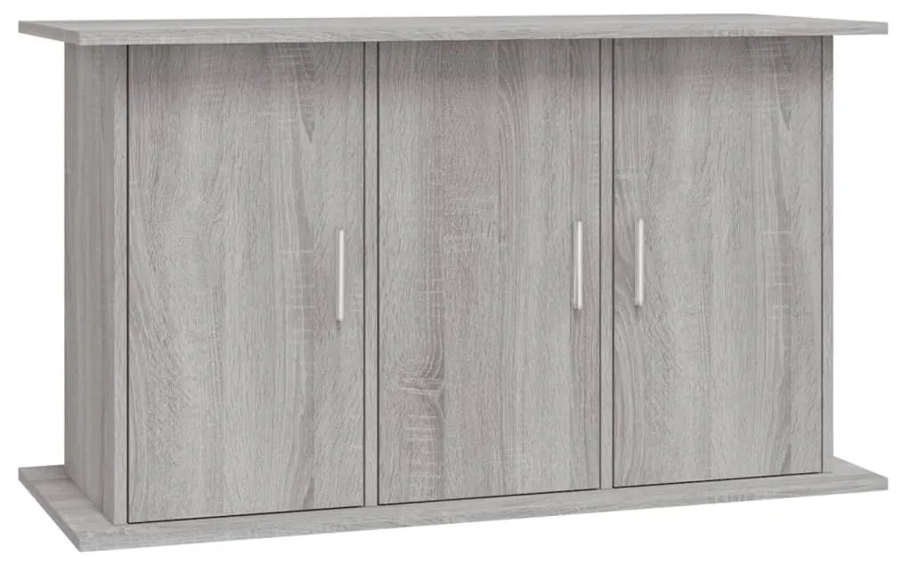 Supporto acquario 101x41x58 cm legno multistrato grigio sonoma