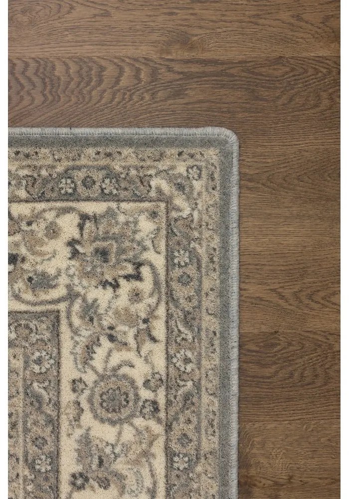 Tappeto in lana grigio 200x300 cm Beatrice - Agnella