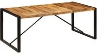 Tavolo da Pranzo 200x100x75 cm in Legno Massello di Mango cod mxl 20718