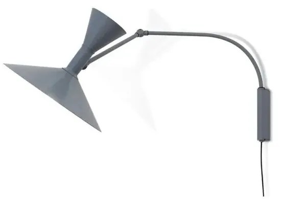 Nemo Lighting - Lampe de Marseille Applique da Parete Mini Matt Grey Nemo Lighting