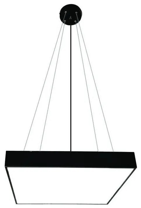 Lampadario LED a sospensione con filo LED/65W/230V 4000K 60x60 cm