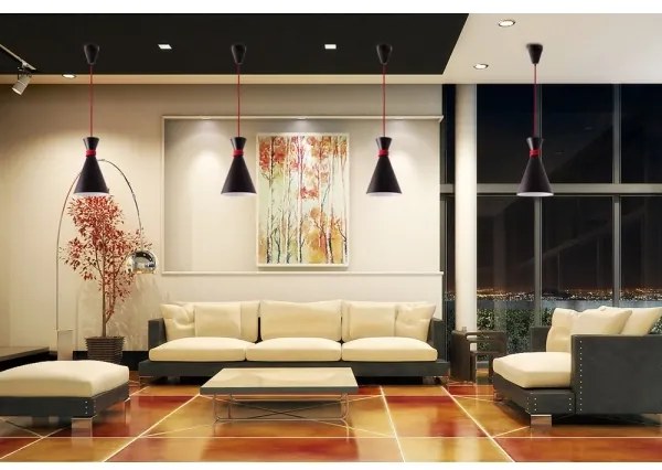 Lampadario a sospensione con filo TOKYO 1xE27/60W/230V