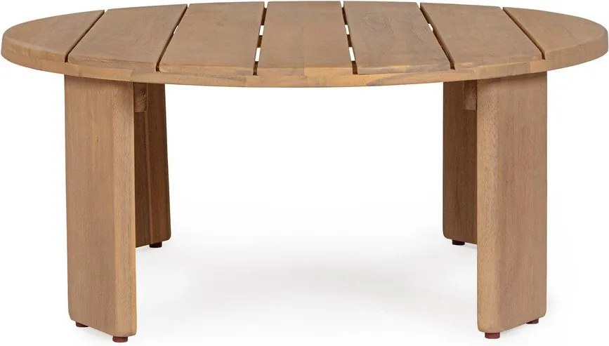 Tavolino da giardino in acacia massiccia 80x100 cm Pablo – Bizzotto