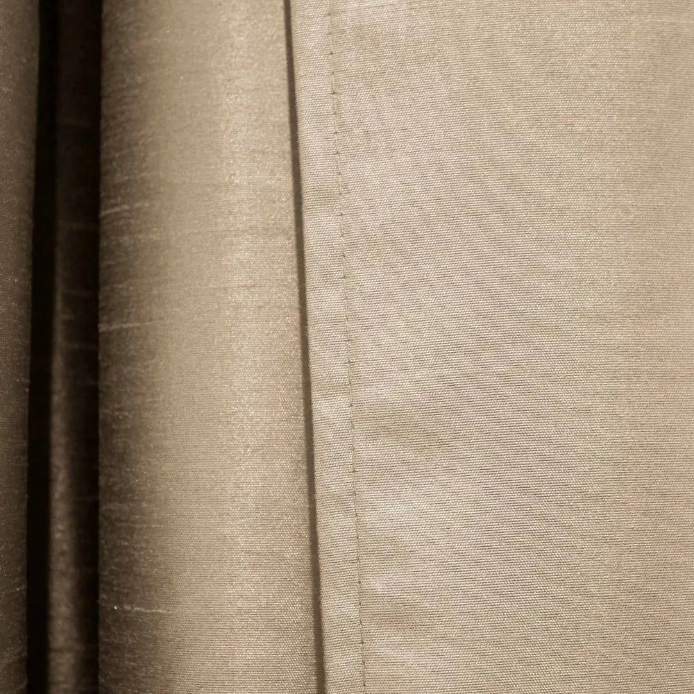 Tenda in raso beige 140x240 cm Shana - douceur d'intérieur