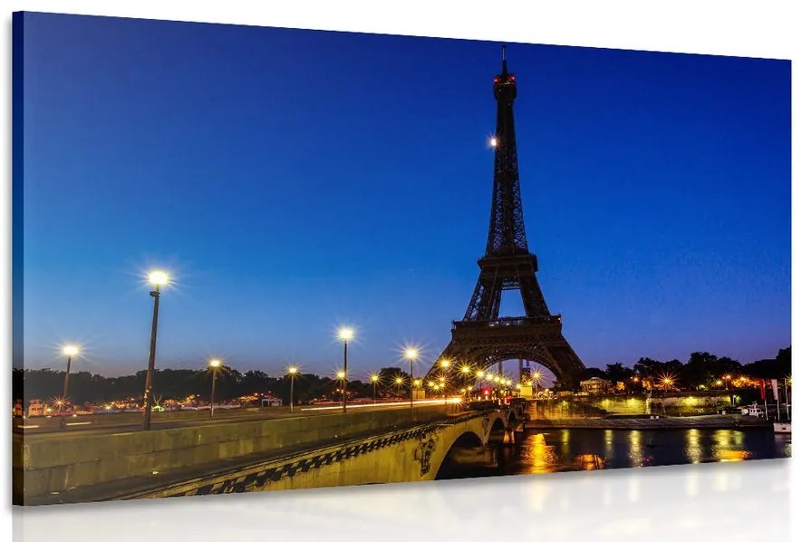 Quadro su tela – Torre Eiffel di notte