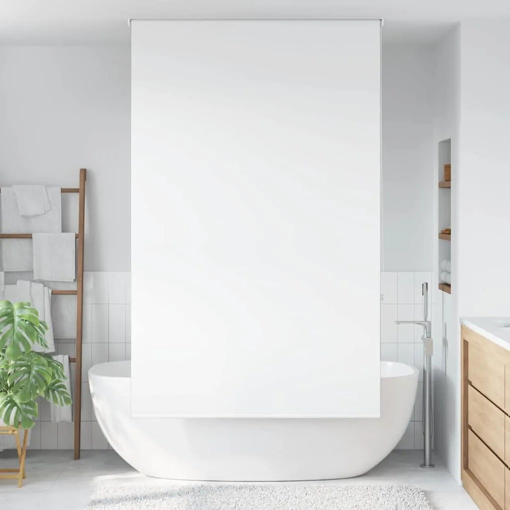 Tenda A Rullo Doccia 130x240 Cm Larghezza Tessuto 126 Cm /