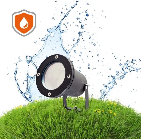 Lampada da esterno BLAKE 2 GU10/50W/230V IP65