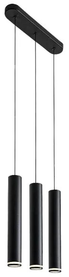 Rabalux 73037 - Lampadario a sospensione con filo SENOBIA 3xGU10/5W/230V