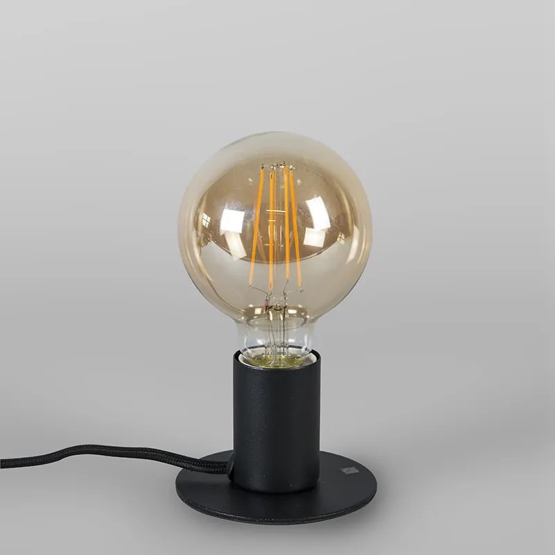 Lampada da tavolo moderna nera - Facil