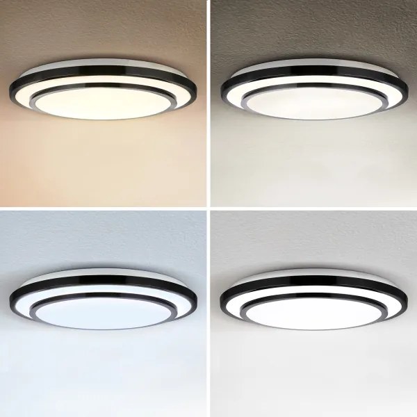 Brilagi-Luce LED dimmerabile LUCIANO LED/48W/230V 3000-6500K ø 39 cm black+RC