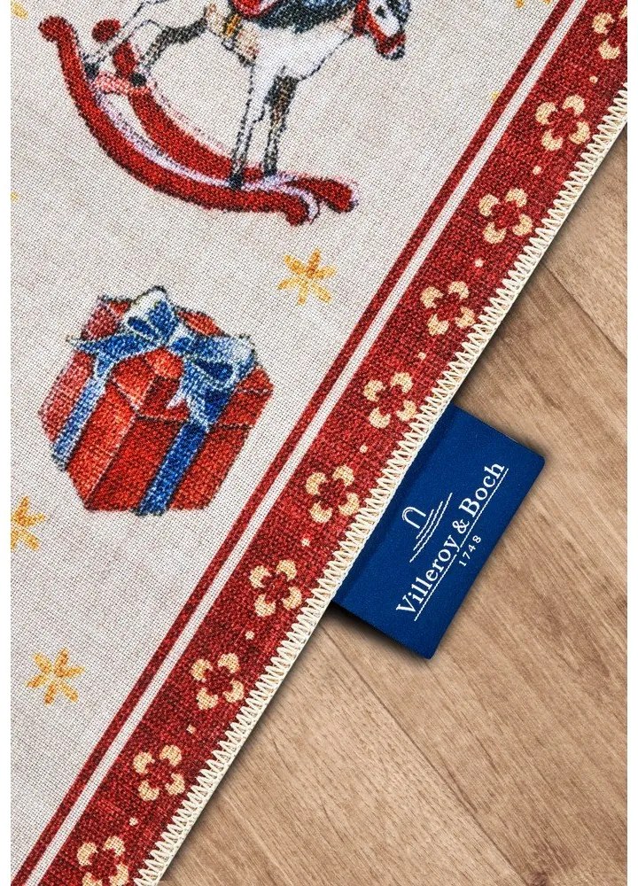 Runner rosso con motivo natalizio 80x200 cm Red Christmas - Villeroy&amp;Boch