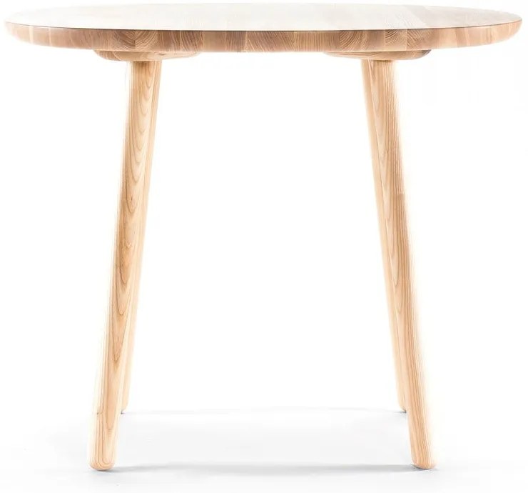 Tavolo da pranzo in legno massiccio naturale , ⌀ 90 cm Naïve - EMKO