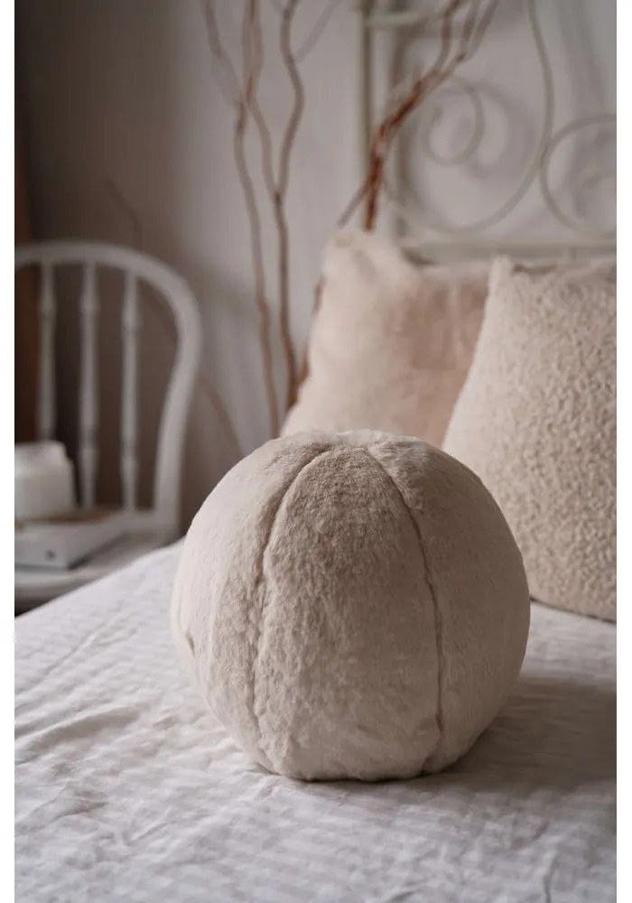 Cuscino decorativo in micropile ø 25 cm Top – Mioli Decor