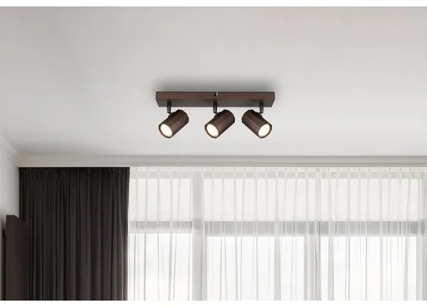 Globo 57919-3 - Faretto JAMES 3xGU10/25W/230V