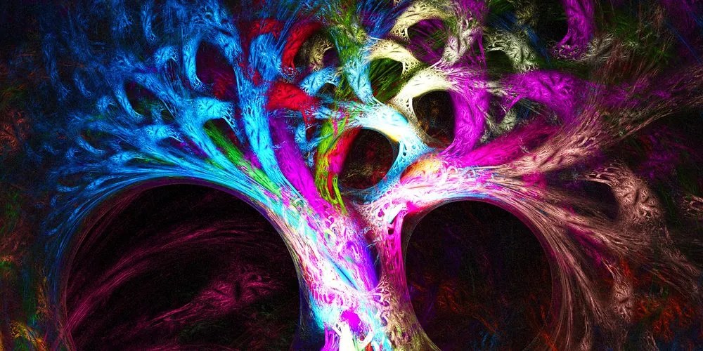 Quadro su tela – Albero misterioso astratto