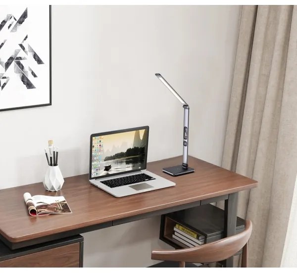 Immax 08968L - Lampada da tavolo LED dimmerabile LED/8,5W/230V con ricarica wireless