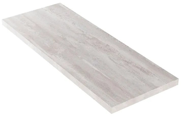 Top per lavabo Kros L 120 x H 4 x P 46 cm beton truciolare
